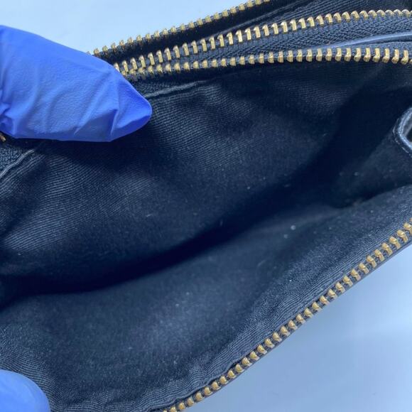 COACH Dark Brown Leather Wristlet - Picture 6 of 9